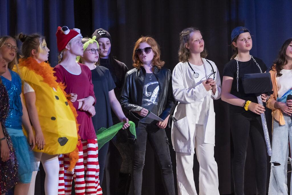 Das Musical "Im Riff geht´s rund" vom Gymnasium Meiendorf am 11.05.2022 in Hamburg