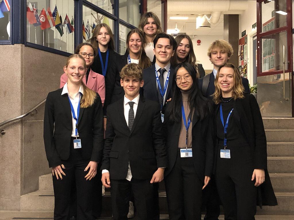 Das GyMei bei der MUN-Konferenz in Malmö vertreten