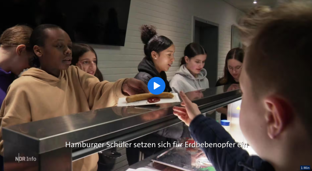 Die wbe macht sich stark für Erdbebenopfer
