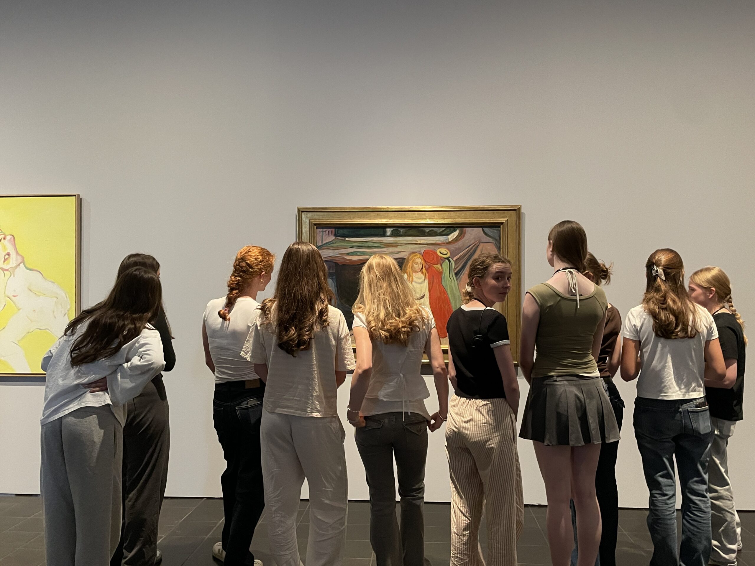 Ausflug des Kunstkurs 10 in die Kunsthalle Hamburg